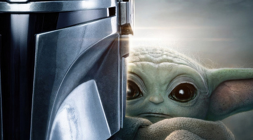 Дин Джарин и его малыш на новом постере фильма «Мандалорец и Грогу»