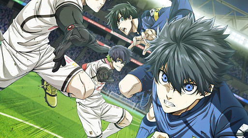 Свежий постер аниме «Синяя тюрьма: Блю Лок»