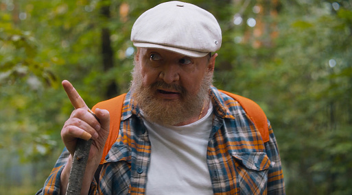 Роман Мадянов в одной из своих последних ролей в отрывке комедии «Мужские правила моего деда»