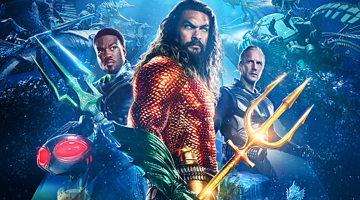 Новый ролик кинокомикса «Аквамен и потерянное царство»