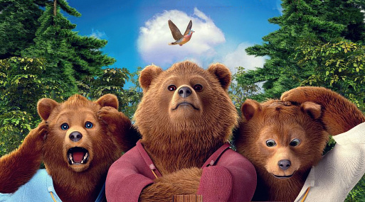 Виталия Корниенко на постере приключения «Маша и Медведи»