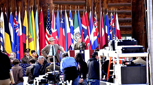 Появились кадры со съемочной площадки «Оппенгеймера» Нолана