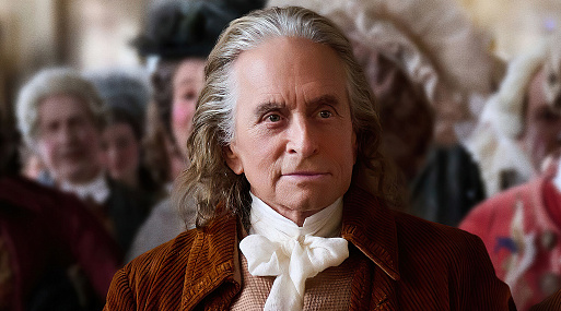 Смотрим на Майкла Дугласа в образе Бенджамина Франклина