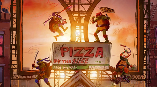 Первый отрывок мультфильма «Черепашки-ниндзя: Погром мутантов»