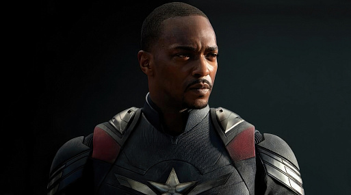 Энтони Маки поделился новым фото в образе Капитана Америка