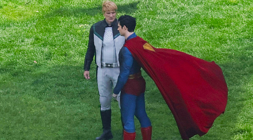 Зелёный фонарь и Орлица присоединились к съёмкам «Супермена»