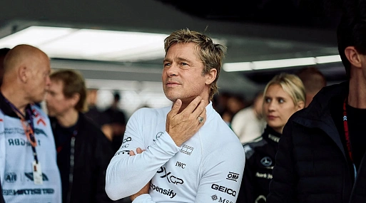 Брэд Питт в новом закадровом ролике спортивной драмы «Формула 1»