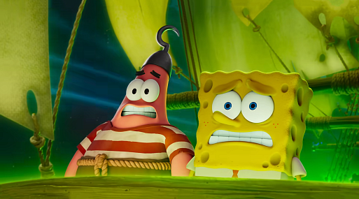 Пираты Губка Боб и Патрик новом трейлере мультфильма «В поисках квадратных штанов»