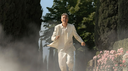 Джордж Клуни и Адам Сэндлер на новых постерах драмы «Джей Келли»