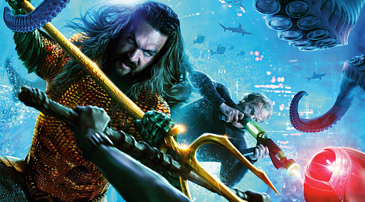 Новый отрывок кинокомикса «Аквамен и потерянное царство»