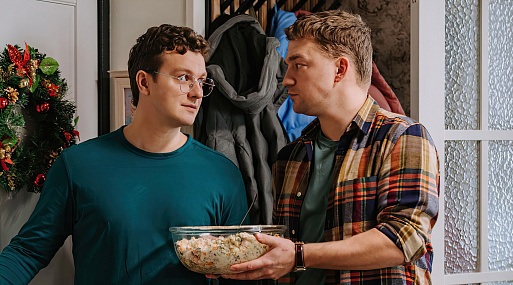 Первые кадры из фильма «Папины дочки. Новогодние»