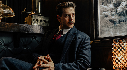 Милош Бикович распутывает головоломку в тизере детектива «Красный шёлк»