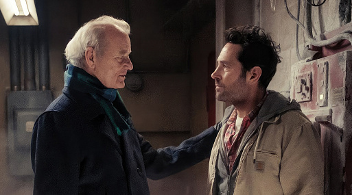 Билл Мюррей и Пол Радд на свежем кадре новых «Охотников за привидениями»