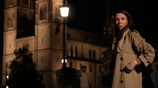 Майкл Фассбендер и Кейт Бланшет на кадрах триллера «Чёрный чемодан – двойная игра»