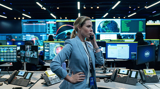 Ребекка Фергюсон в кадре «Дома динамита» — триллера от Кэтрин Бигелоу