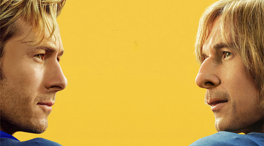 «Две личности. Одна икона»: Глен Пауэлл на постере сериала «Чад Пауэрс»