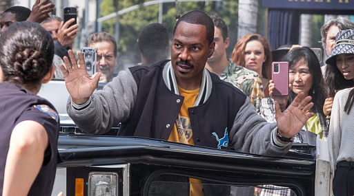 Аксель Фоули на дебютном постере «Полицейского из Беверли-Хиллз 4»