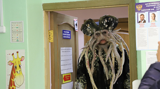 Дэйви Джонс из «Пиратов Карибского моря» поучаствовал в российских выборах