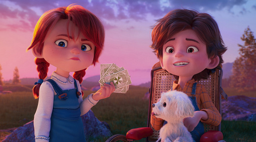 Ева Смирнова и Рузиль Минекаев озвучили героев мультфильма «Как приручить бизона»