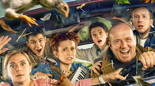 Комедия «Родные»: Сергей Бурунов по дороге на Грушинский фестиваль