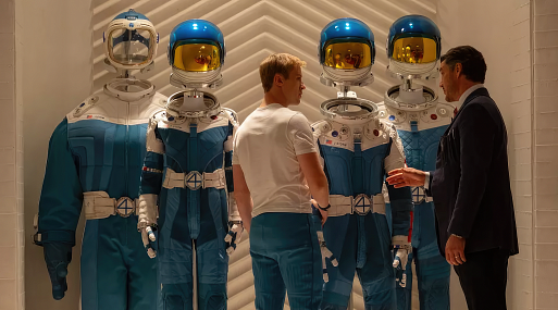 «Фантастическая четвёрка» совершает первые шаги на новых кадрах кинокомикса