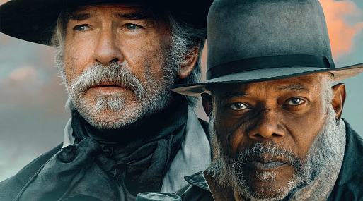 Сэмюэл Л. Джексон и Пирс Броснан в трейлере вестерна «Нечестивая троица»