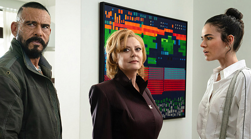 Сьюзен Сарандон на кадрах из фильма «Синий жук»