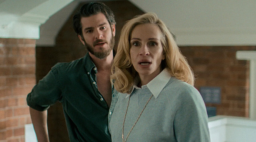 Джулия Робертс и Эндрю Гарфилд на новых кадрах триллера «После охоты»