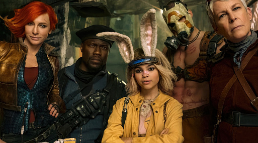 Команда аутсайдеров в полном составе на новом кадре фильма «Бордерлендс»