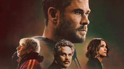 Крис Хемсворт, Холли Берри и Марк Руффало на постере «Ограбления в Лос-Анджелесе»