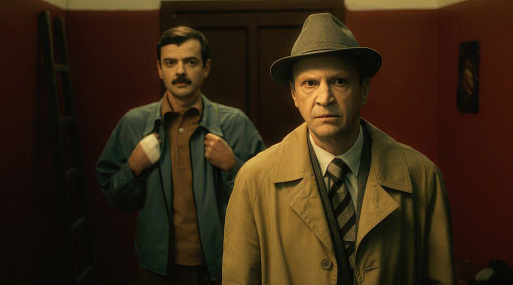 Антон Лапенко и Тимофей Трибунцев на кадрах «Исчезнувшего велосипедиста»