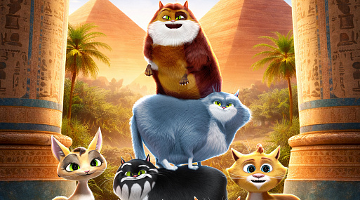 Хвостатая команда в трейлере мультфильма «Коты Эрмитажа 2. Тайна Египетского зала»