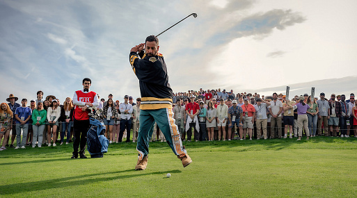 Профессиональные гольфисты сыграли в «Счастливчике Гилморе 2»