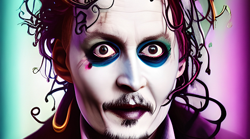 Нейросеть превратила знаменитостей в персонажей «Битлджюса» Тима Бёртона