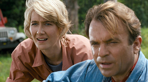 Лора Дерн и Сэм Нил только сейчас осознали разницу в возрасте их героев в «Парке Юрского периода»