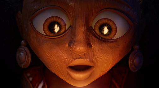 Ролик о создании стоп-моушен мультфильма Self