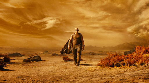 Вин Дизель на новом фото со съёмок «Риддик: Фурия»