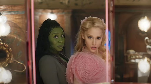 Ариана Гранде попадает в Изумрудный город в новом тизере сказки «Злая»