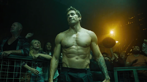 Джейк Джилленхолл на первом кадре «Дома у дороги»