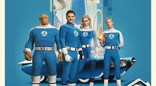 Свежий трейлер и постеры кинокомикса «Фантастическая четвёрка: Первые шаги»