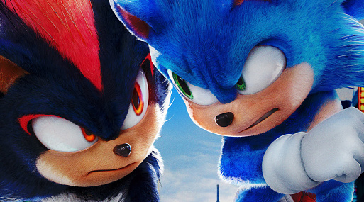Шэдоу и Соник соревнуются на новом постере триквела