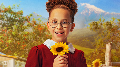 Главные герои сериал «Манюня: Детство Ба» на характер-постерах