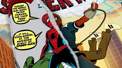 Отсылка к классике на новом постере мультфильма «Ваш дружелюбный сосед Человек-паук»