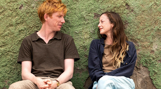 Донал Глисон и Андреа Райзборо на первом кадре «Элис и Джек»