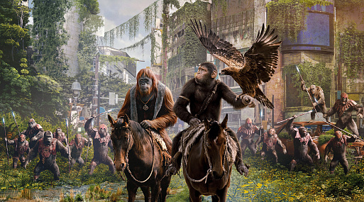 Опубликован расширенный фрагмент из «Планеты обезьян: Новое царство»