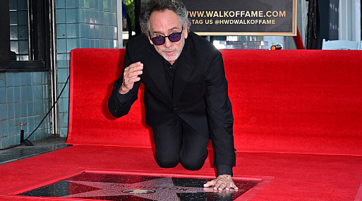 Тим Бёртон удостоился звезды на голливудской «Аллее славы»