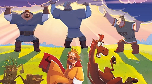 Сказка возвращается в трейлере мультфильма «Три богатыря и свет клином»