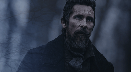 Netflix показал постер фильма «Всевидящее око» с Кристианом Бэйлом