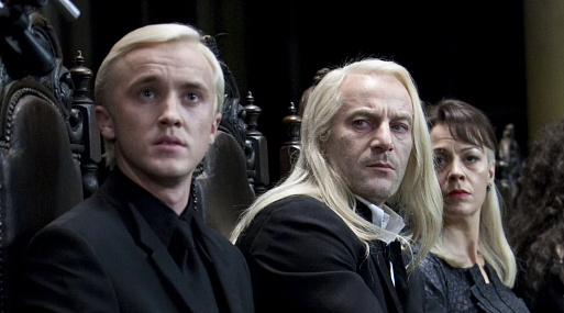 Найдены Драко и Люциус Малфой в сериал «Гарри Поттер»