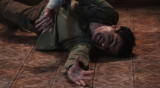 Кристофер Эббот на свежем кадре «Человека-волка»